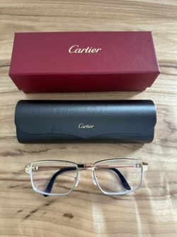 Cartier Santos de Cartier Eyeglasses - CT0203O (001)