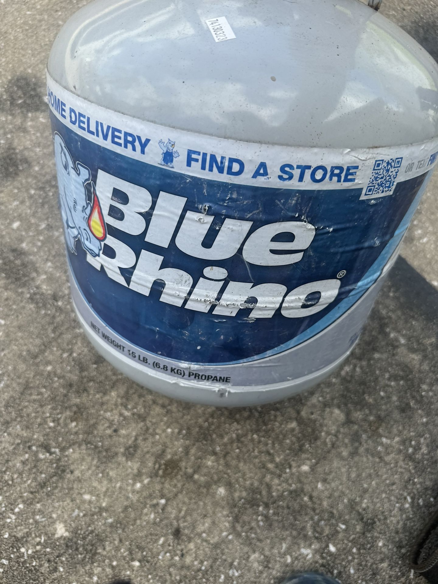 Almost Full Blue Rhino Proprane 