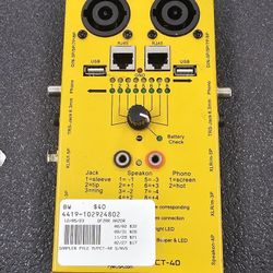 Pyle 12-Plug Pro Audio Cable Tester. PCT-40. ASK FOR RYAN. #4(contact info removed)24802