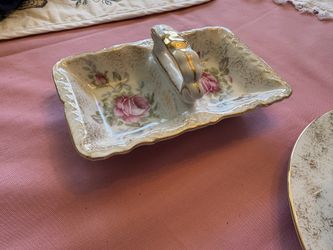 Vintage Dresden Rose China