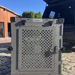IMPACT Dog Crate With Orthopedic Pad Insert 