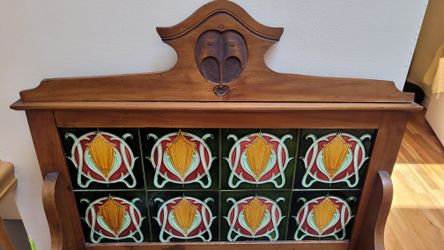 19th-Century Wooden Washstand