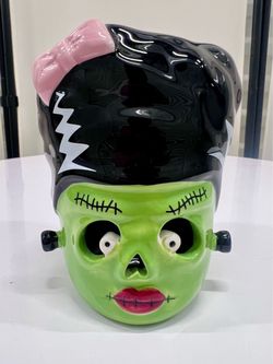 Bath & Body Works Bride Of Frankenstein 2011 Small Candle Holder NEW