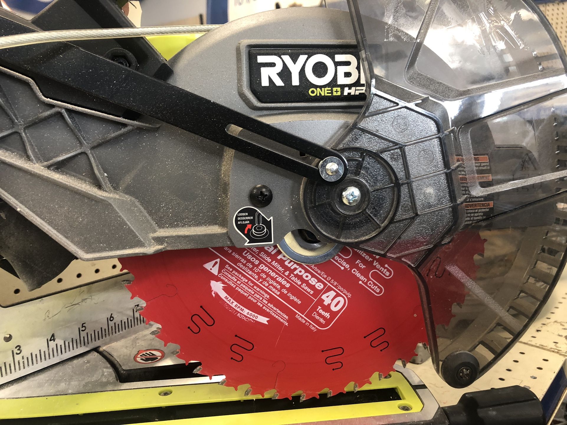 RYOBI CIRCULAR SAW 18v