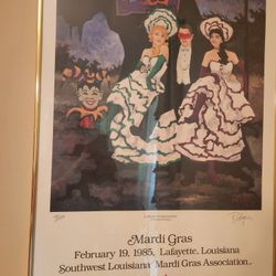 Rodrique Signed Poster