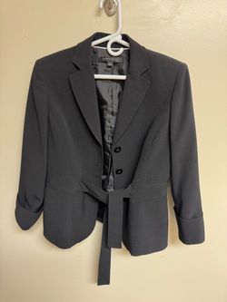 ANNE KLEIN BLACK JACKET. SIZE 8. PRELOVED.