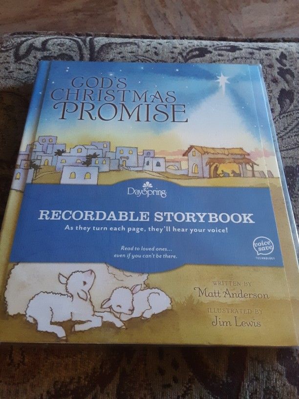 God's Christmas Promise Recordable StoryBook