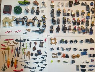 Lego Mixed Lot - Minifigures, animals, and more. Some Valuable/collectables