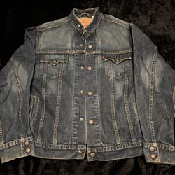 Womens Large Y2K Levis Denim Jean Jacket