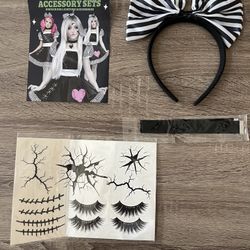 Halloween/Cosplay Broken Doll costume accessories NEW