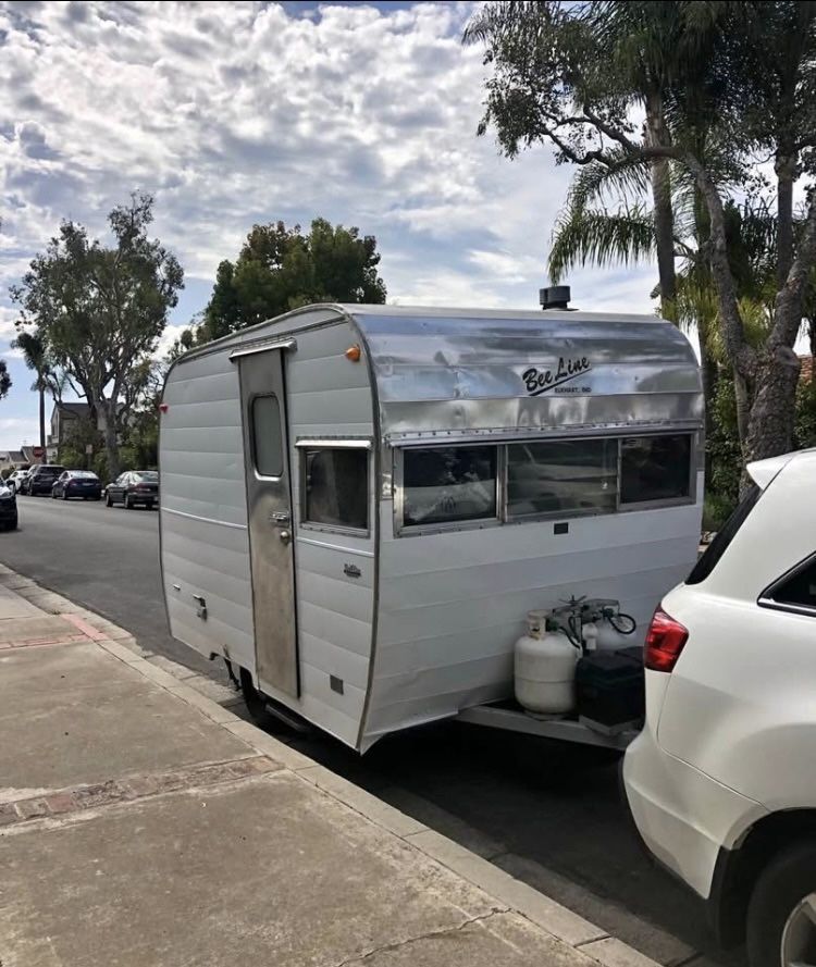 Huge Moving Sale! 1961 Beeline Vintage Camper
