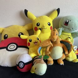 Pokémon Plushies Set (9)