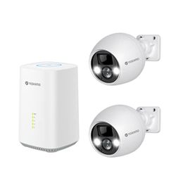 Home Security System with Color Night Vision128GB Local Storage No Subscription,