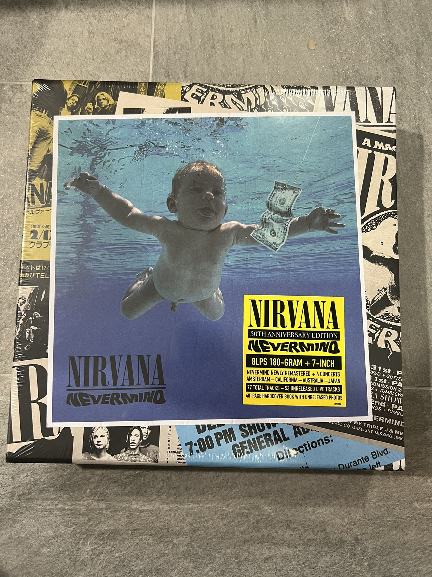 (Best offer takes it) Nirvana - Nevermind 30th anniversary 8xLP/7” Box set CD