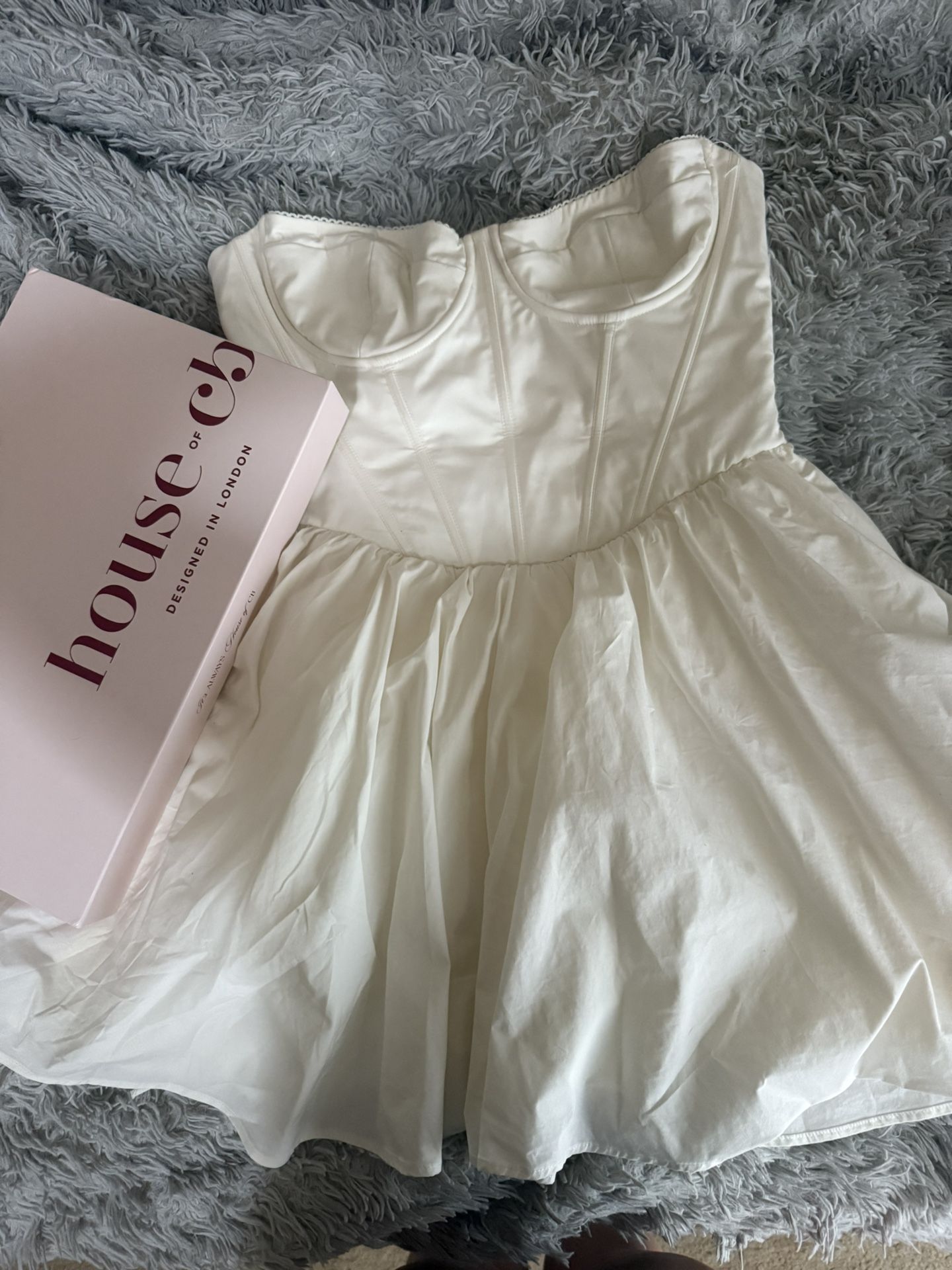 House Of CB White dress