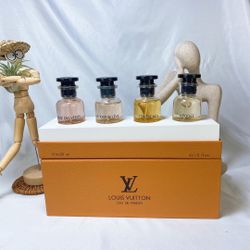 Limited Deal【Louis Vuitton】Perfume Gift Set, Brand New with Box And Bag, 4 Bottles, Best As Gift, Pick Up Available 30318
