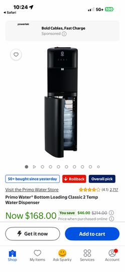 Hot & cold water dispenser