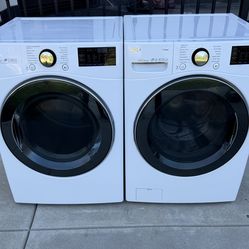 Washer and dryer
