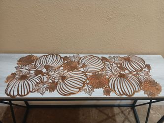 Copper Pumpkin Table Runner