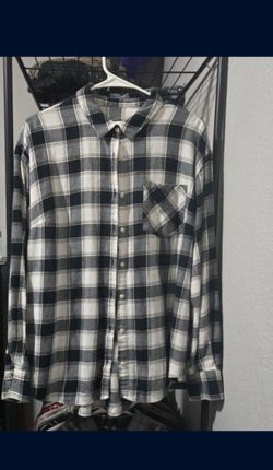 Plaid Flannel Button Up