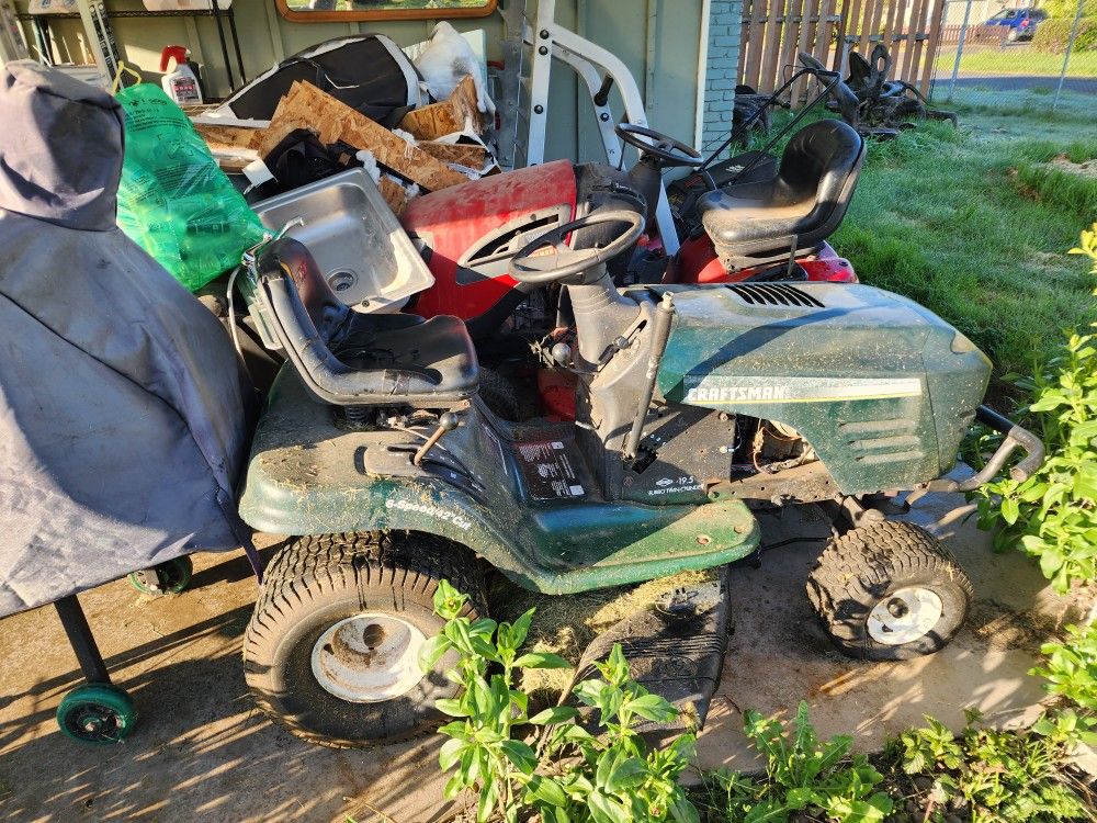 Craftsman Riding Lawn Mowers 