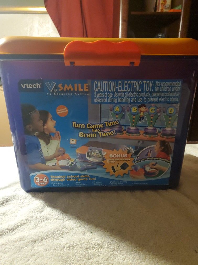 (VTECH)  V-SMILE LEARNED SYSTEM 