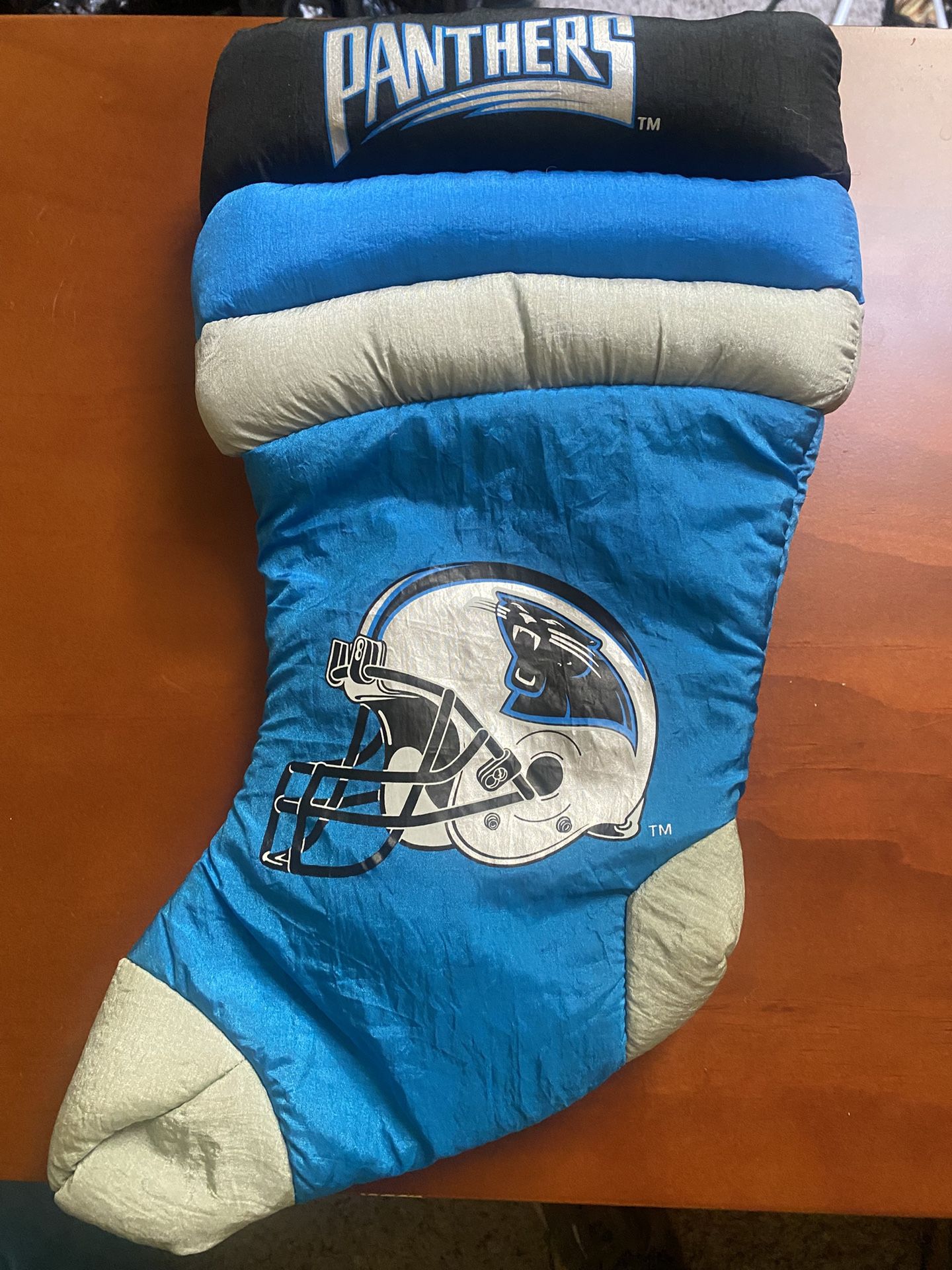 CAROLINA PANTHERS CHRISTMAS STOCKING
