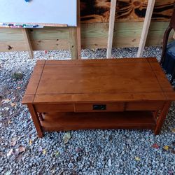 Beautiful Wood Coffee Table 