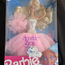Vintage 1991 SPARKLE EYES BARBIE DOLL