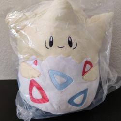 Togepi 12" Squishmallow Pokemon Center Exclusive NWT