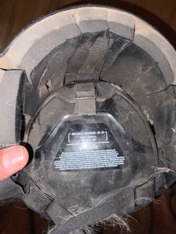 Catchers helmet