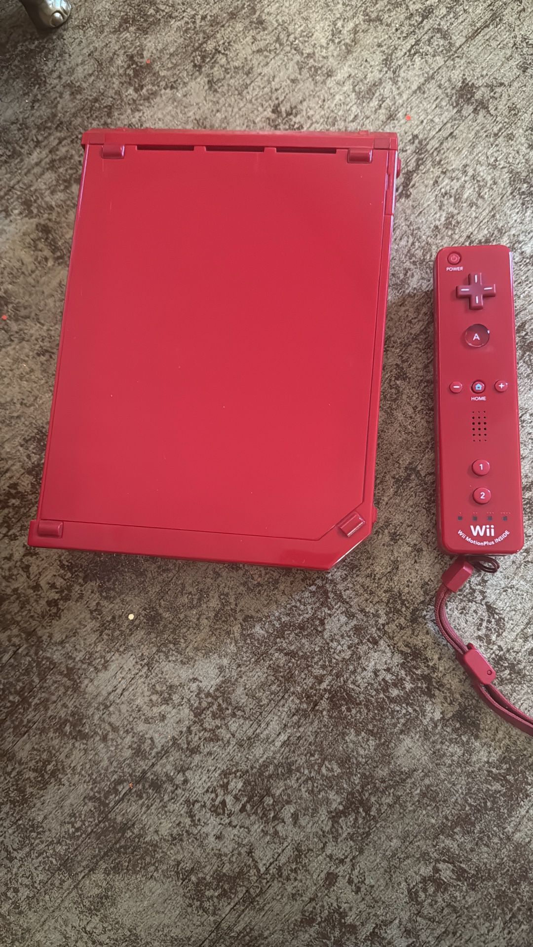 Wii Console And Control . No Cables