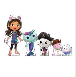 Gabby's Dollhouse Party Cardboard Cutouts