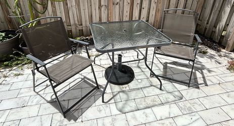 Outdoor Patio Table and Chair Set