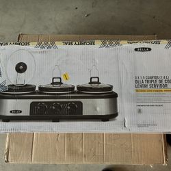 Bella Triple Slow Cooker