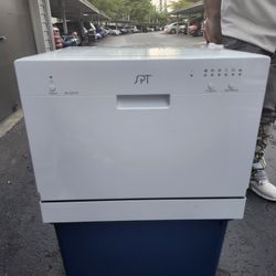 a Sunpentown SD-2201W countertop dishwasher,