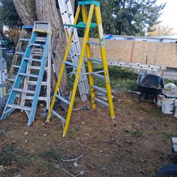 Ladder 5'  & 24"  , Folding M6-12,  FS107S ,  5'  20' & 24'