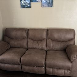 Reclining Sofa And Love Seat