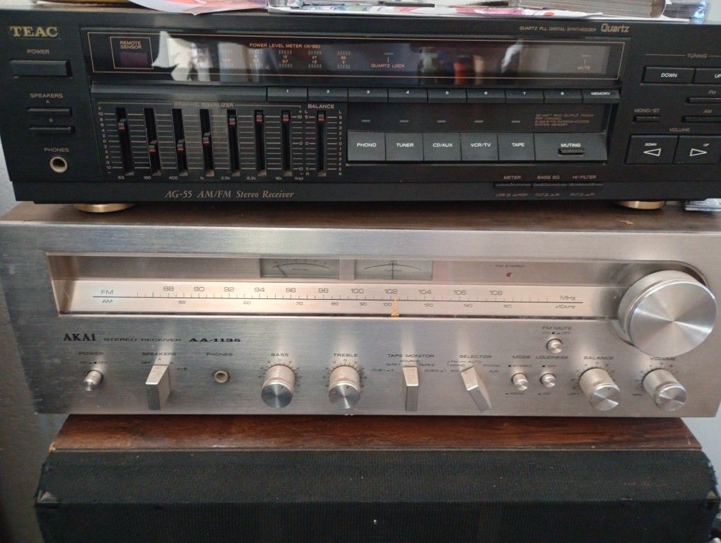70s And 80s   Stereo Receiver/ Amps 