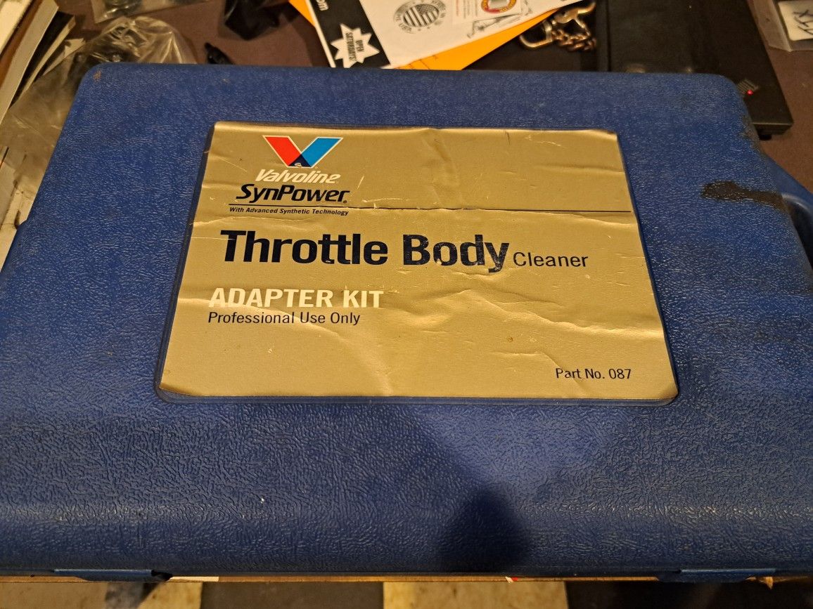 Fuel Rail And Throttle Body Cleaner Installation Kit