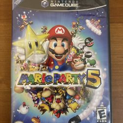 Mario Party 5 - Nintendo Gamecube - Case Only / NO GAME / NO MANUAL