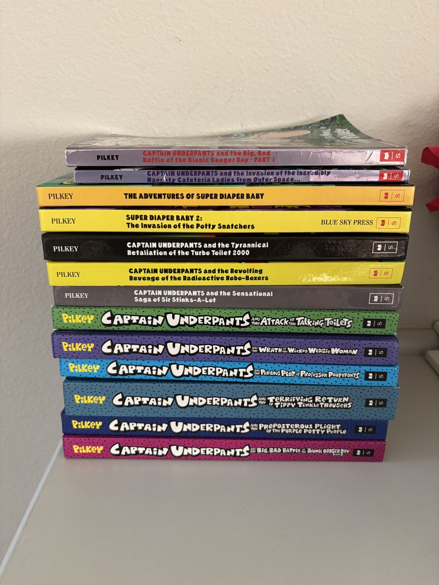 Captain Underpants Books