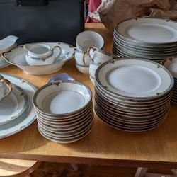 Vintage Noritake Glendive China Full Set