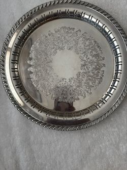 WM A Roger’s Silver Plated Beautiful Trays  
