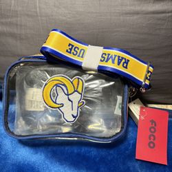 Los Angeles RAMS Clear Stadium Crossbody Purse