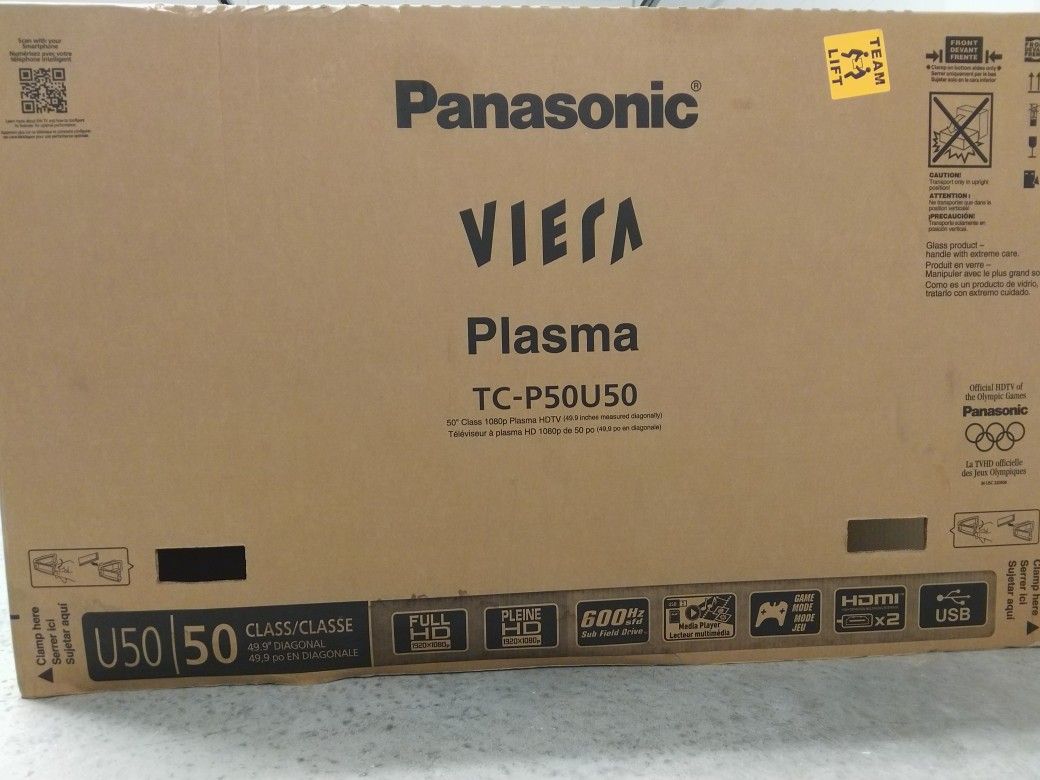 Panasonic Viera 50" Plasma TV