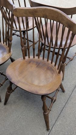 Nichols & Stone Side Spindle dining Chairs
