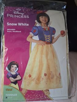 Disney Princess Snow White Toddler Costume 5T-6T