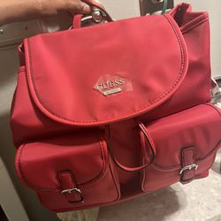 Guess Back Pack, Tommy Hilfigure Puffy coat 