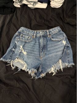 Garage denim shorts